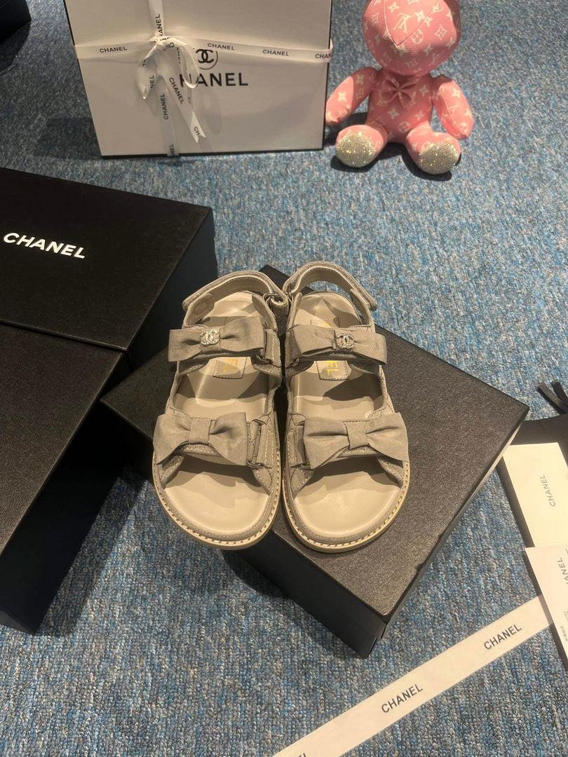 Chanel G40138 Women’s Sandals Shoes Lambskin C90243