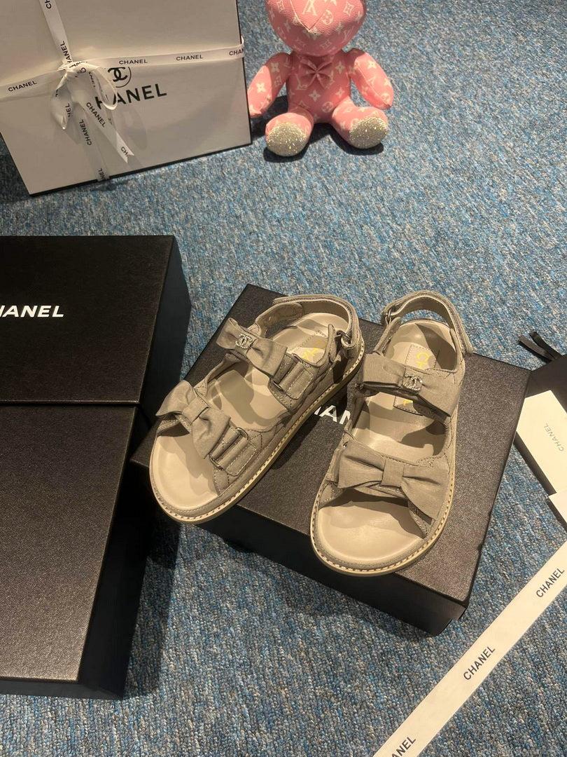 Chanel G40138 Women’s Sandals Shoes Lambskin C90243