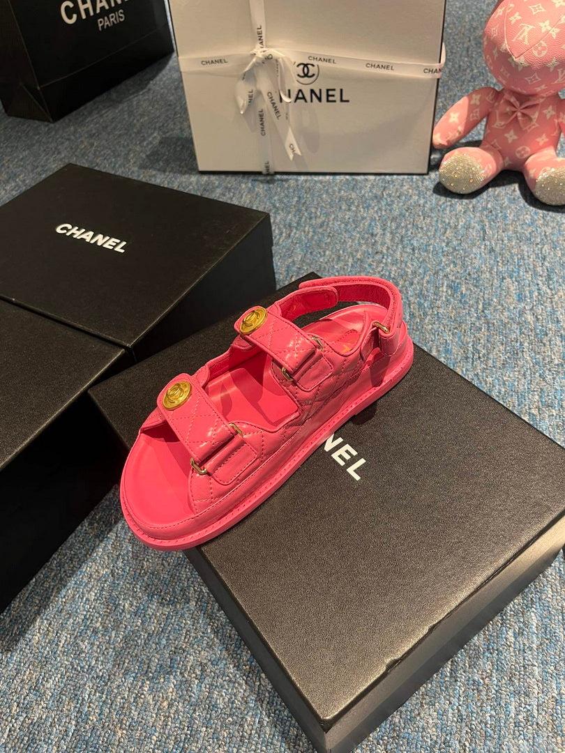 Chanel G40138 Women’s Sandals Shoes Lambskin C90246