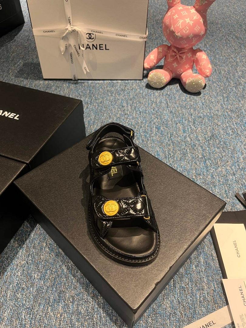 Chanel G40138 Women’s Sandals Shoes Lambskin C90247