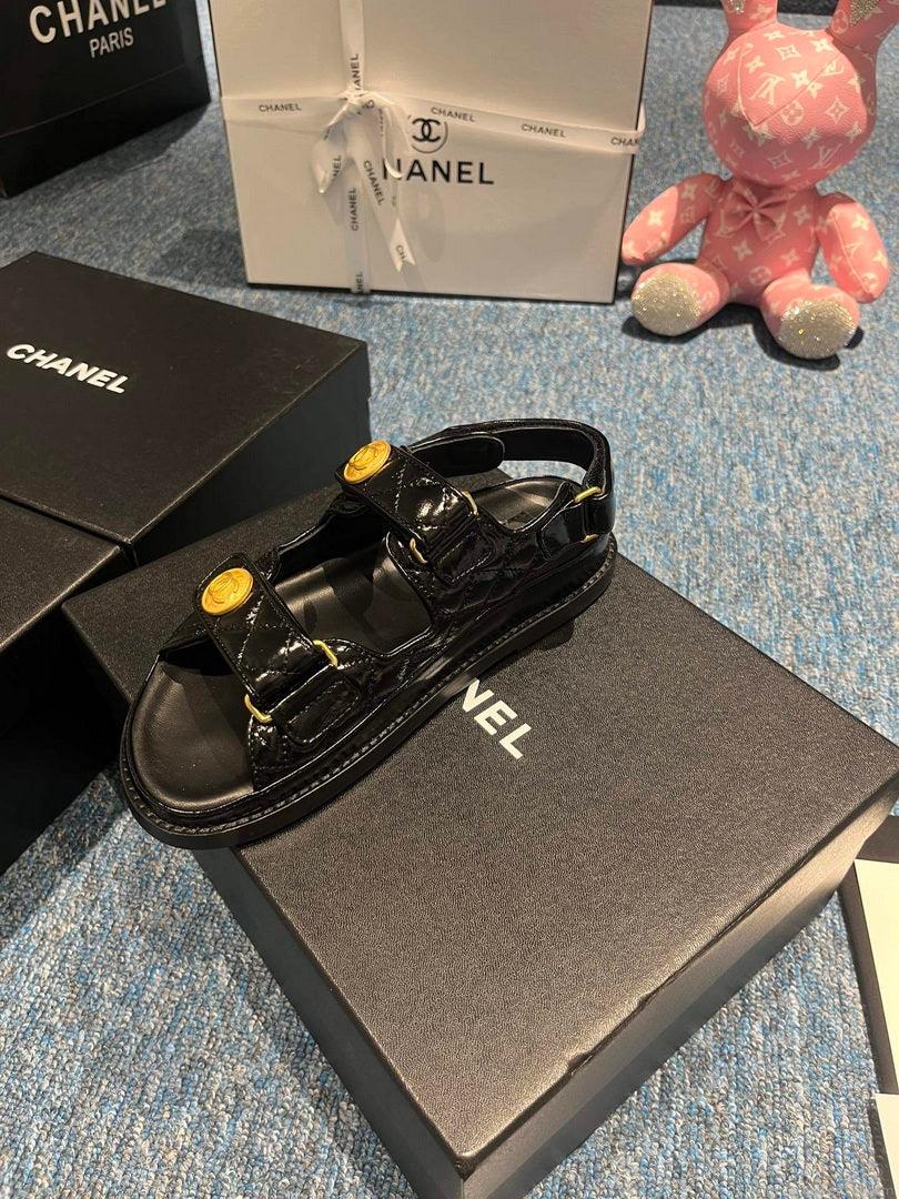 Chanel G40138 Women’s Sandals Shoes Lambskin C90247