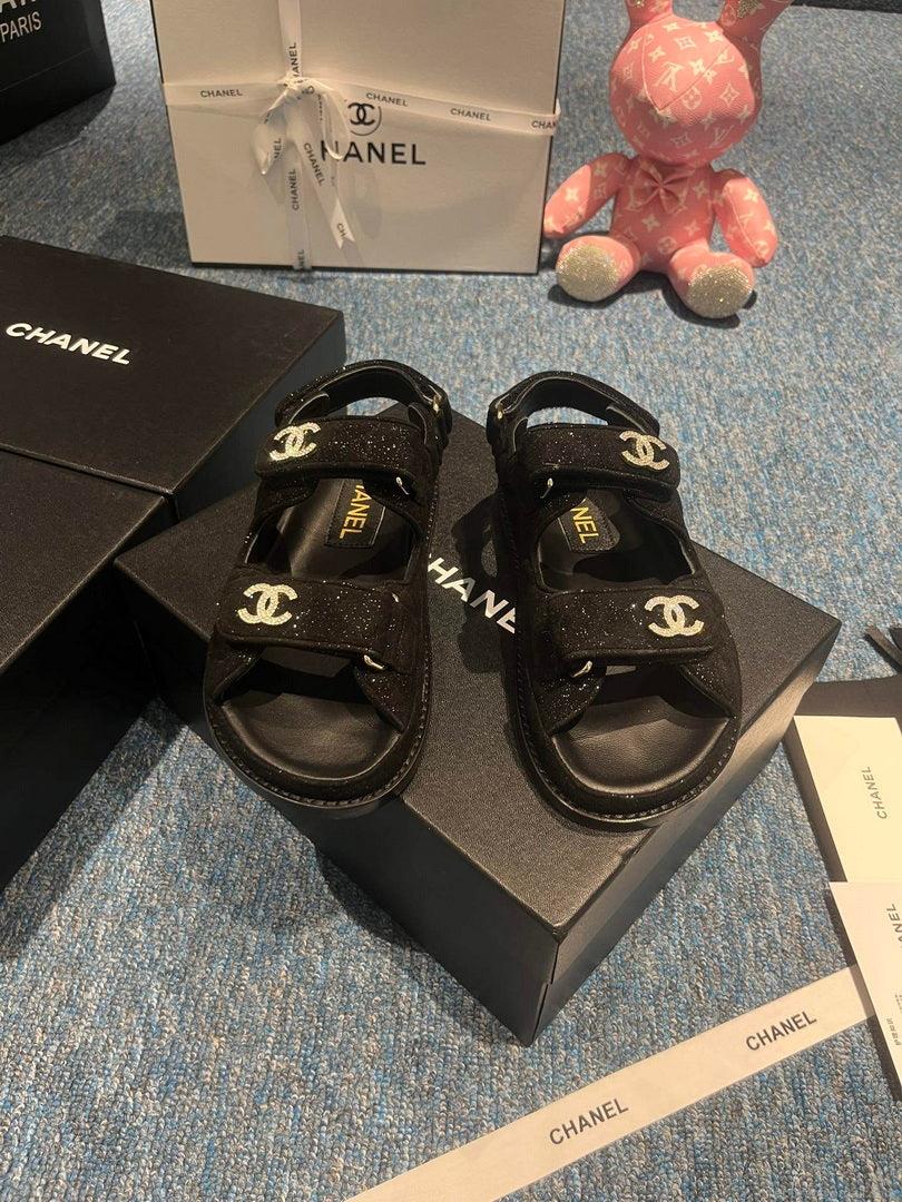Chanel G40138 Women’s Sandals Shoes Lambskin C90252