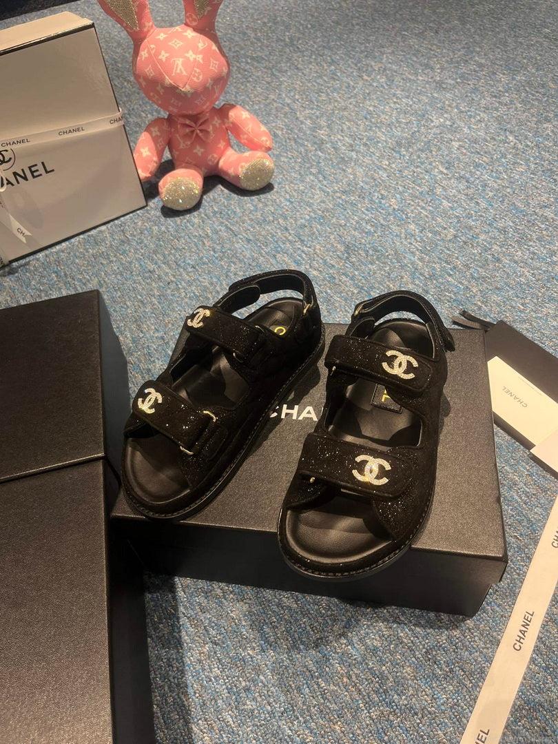 Chanel G40138 Women’s Sandals Shoes Lambskin C90252