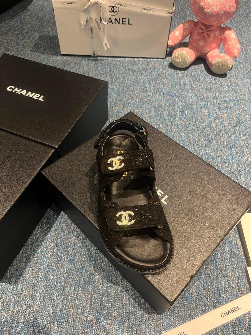 Chanel G40138 Women’s Sandals Shoes Lambskin C90252