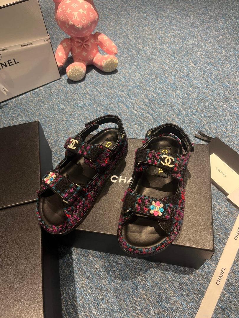 Chanel G40138 Women’s Sandals Shoes Lambskin C90253