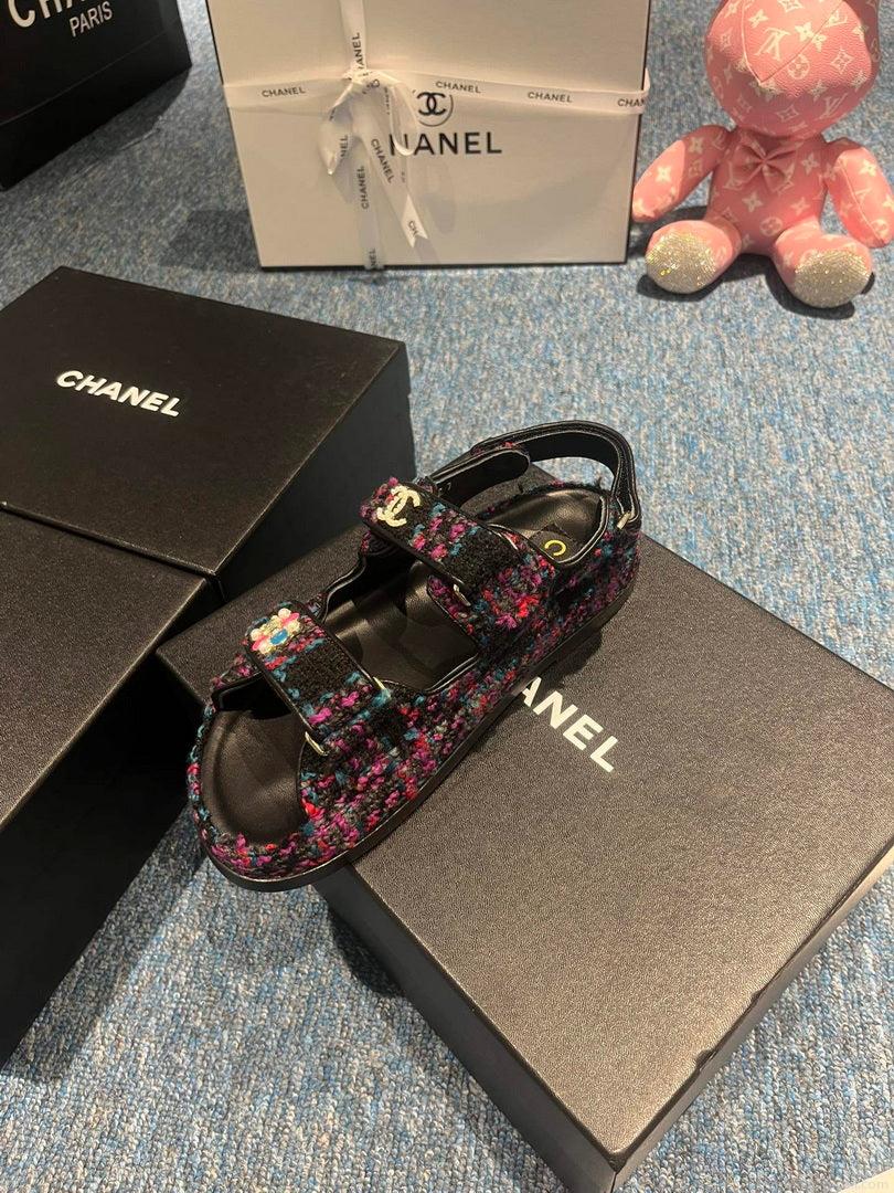 Chanel G40138 Women’s Sandals Shoes Lambskin C90253