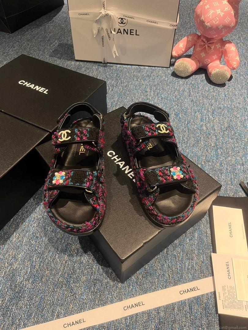 Chanel G40138 Women’s Sandals Shoes Lambskin C90253