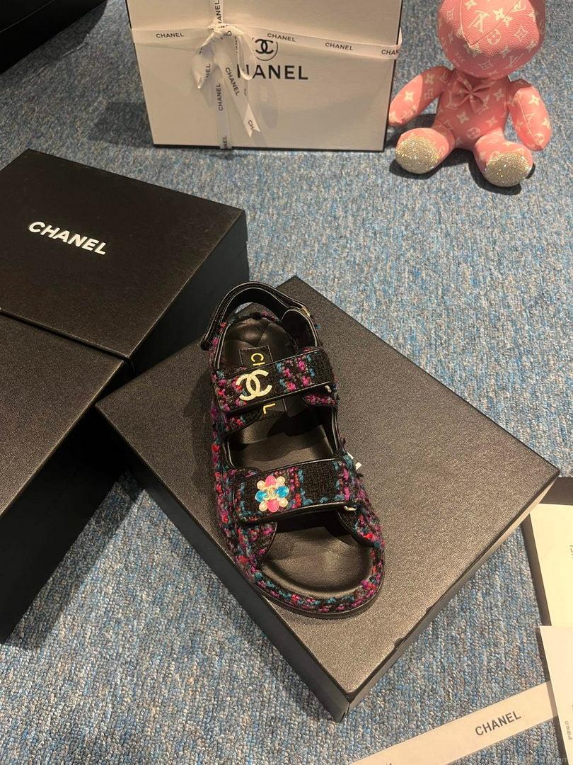 Chanel G40138 Women’s Sandals Shoes Lambskin C90253