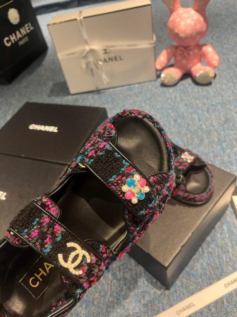 Chanel G40138 Women’s Sandals Shoes Lambskin C90253