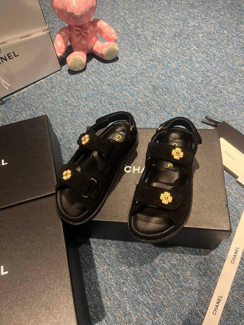 Chanel G40138 Women’s Sandals Shoes Lambskin C90254