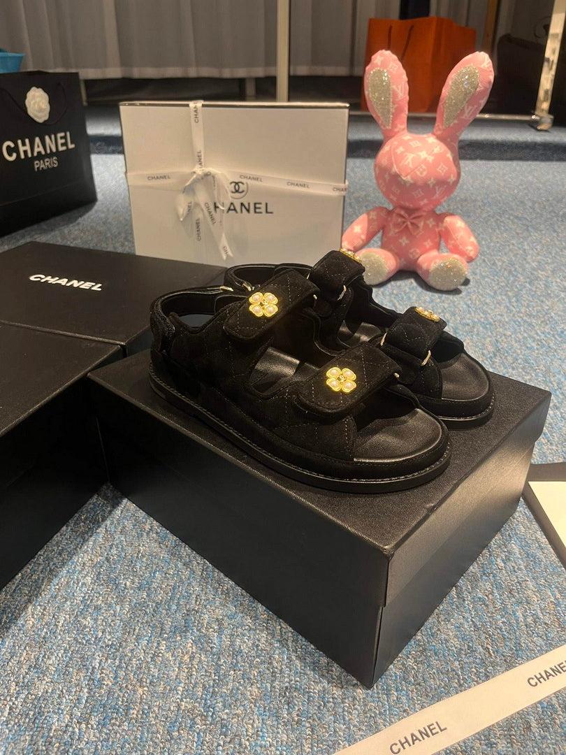 Chanel G40138 Women’s Sandals Shoes Lambskin C90254