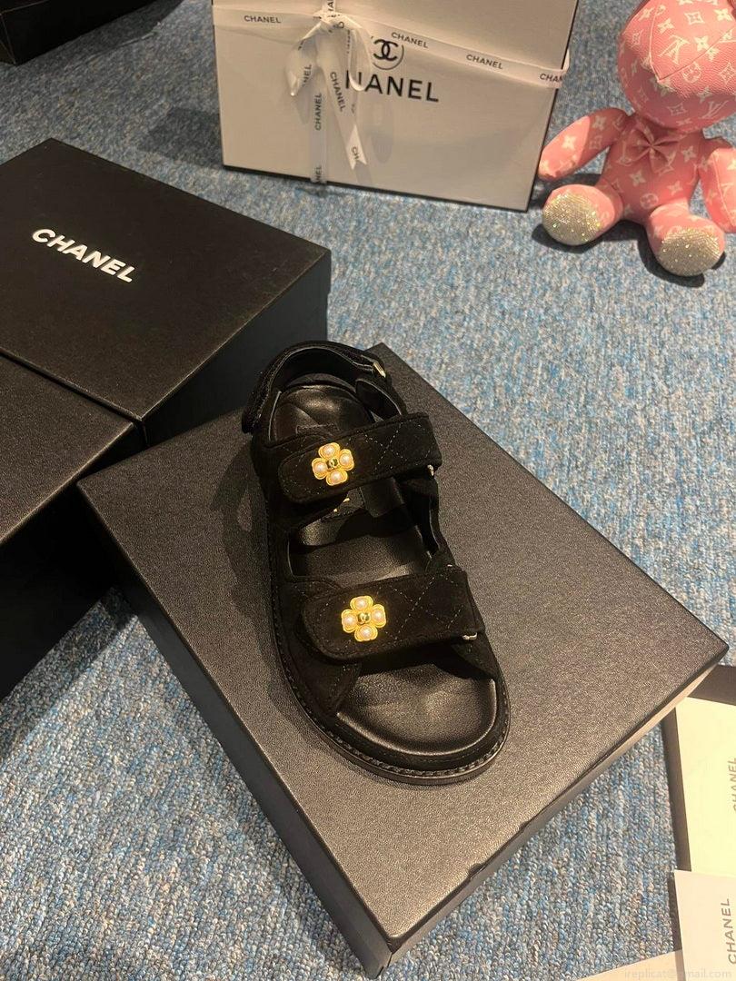 Chanel G40138 Women’s Sandals Shoes Lambskin C90254