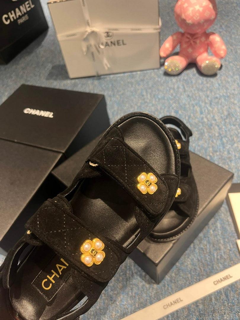 Chanel G40138 Women’s Sandals Shoes Lambskin C90254