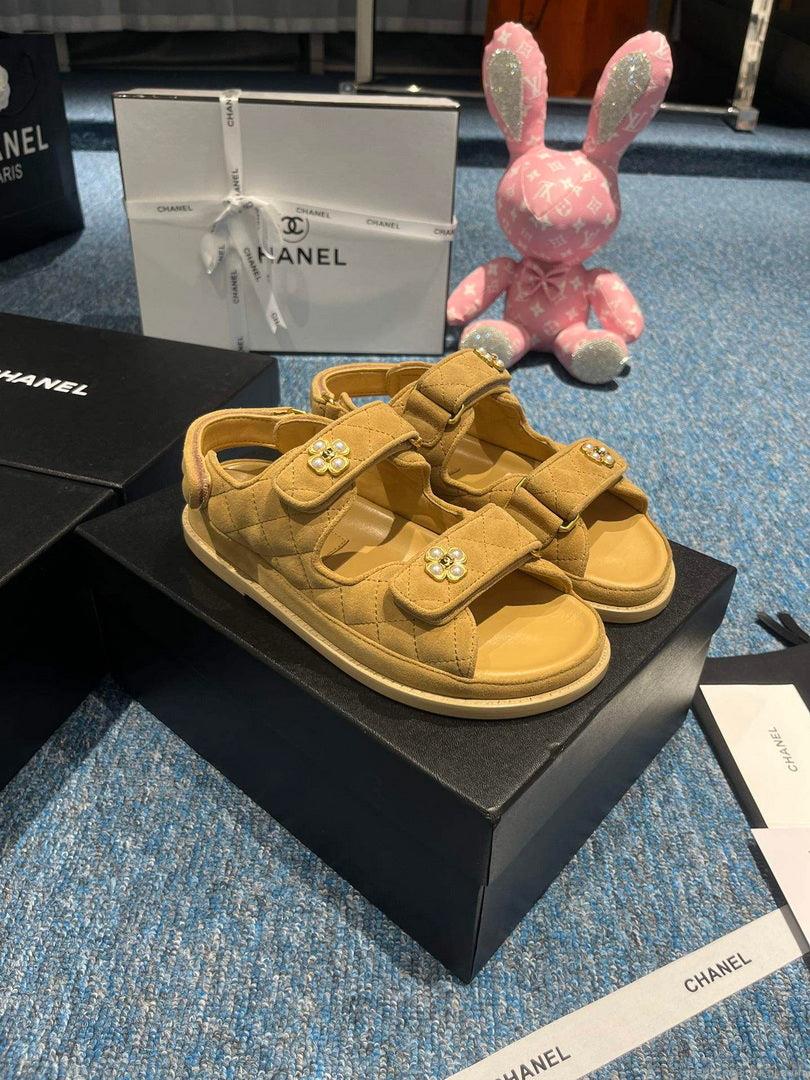 Chanel G40138 Women’s Sandals Shoes Lambskin C90257