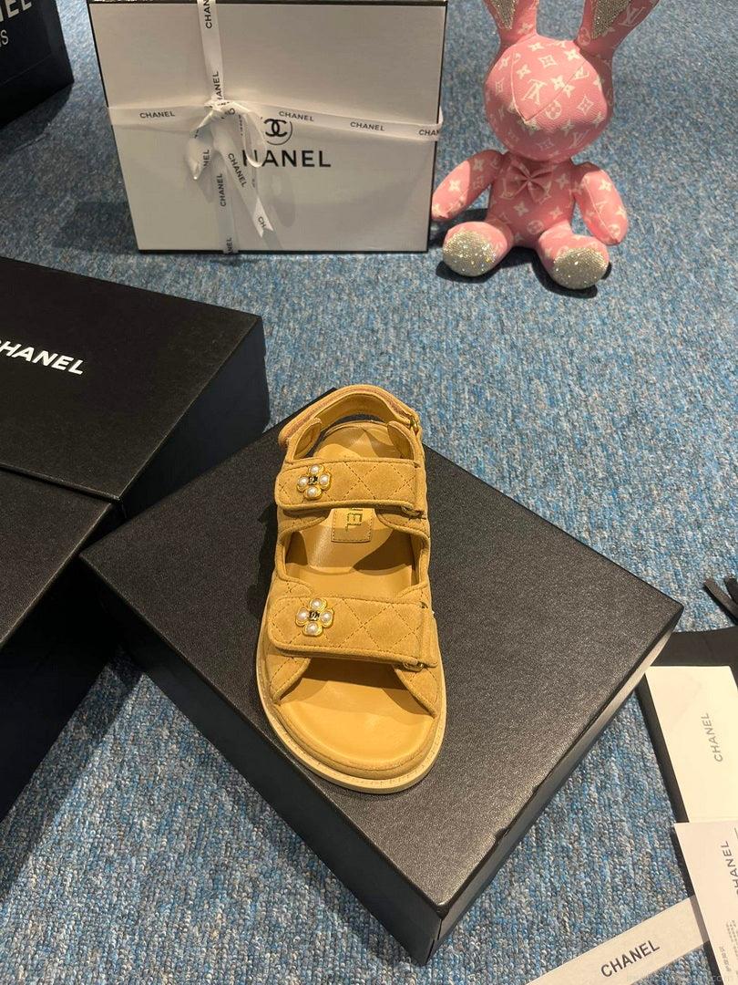 Chanel G40138 Women’s Sandals Shoes Lambskin C90257