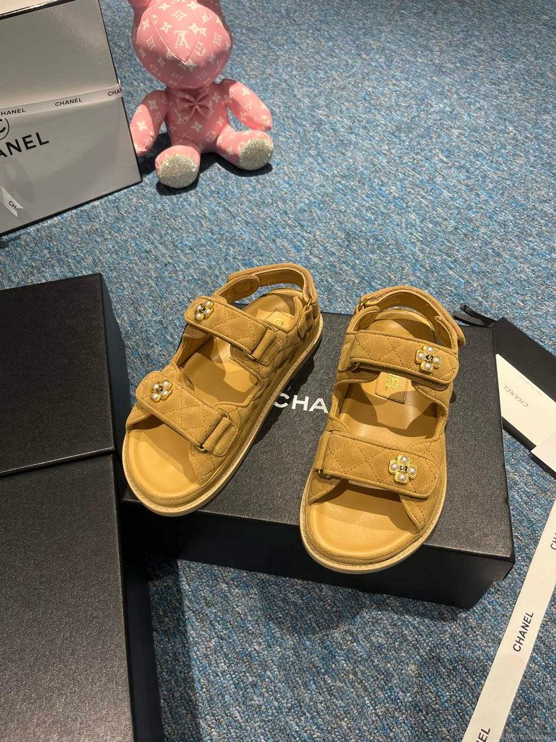 Chanel G40138 Women’s Sandals Shoes Lambskin C90257