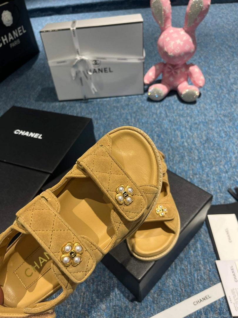 Chanel G40138 Women’s Sandals Shoes Lambskin C90257