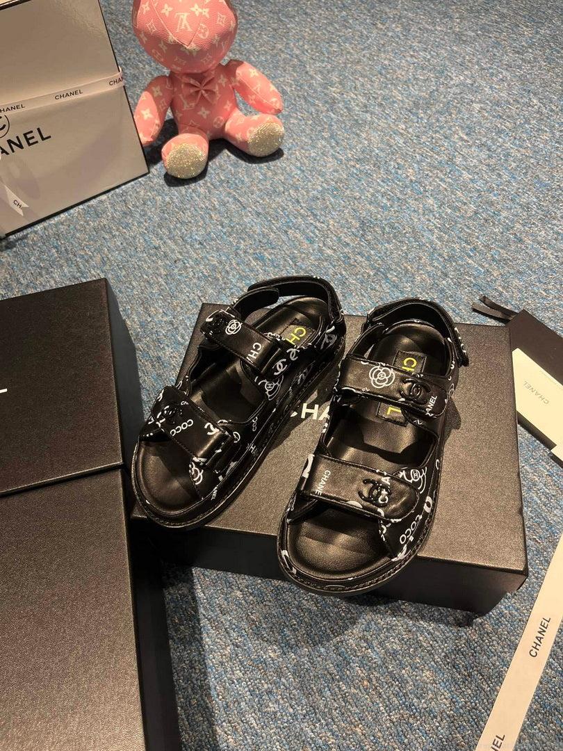 Chanel G40138 Women’s Sandals Shoes Lambskin C90258