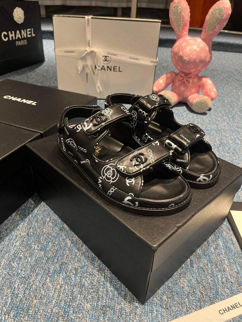 Chanel G40138 Women’s Sandals Shoes Lambskin C90258