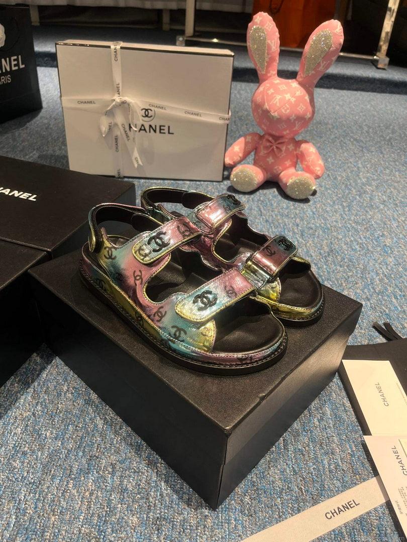 Chanel G40138 Women’s Sandals Shoes Lambskin C90259