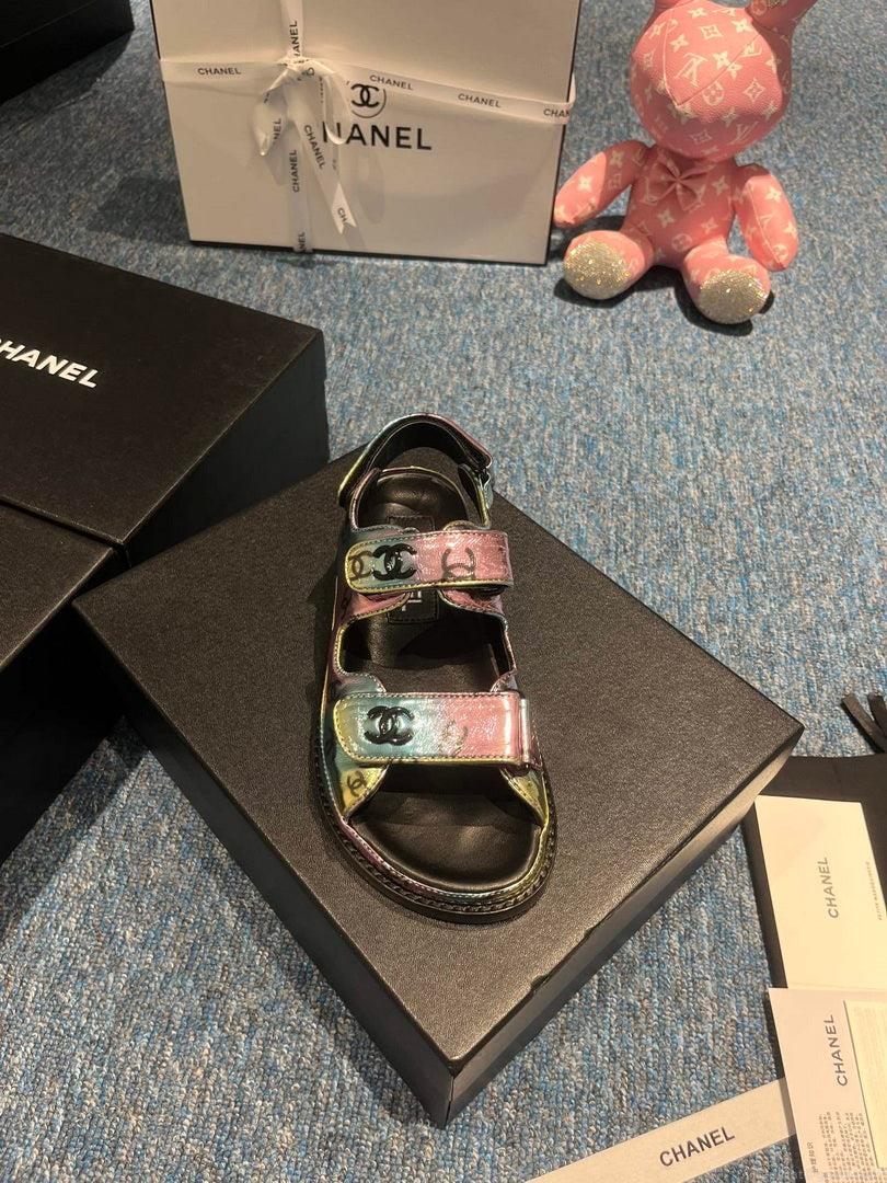 Chanel G40138 Women’s Sandals Shoes Lambskin C90259