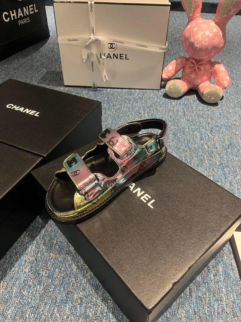 Chanel G40138 Women’s Sandals Shoes Lambskin C90259