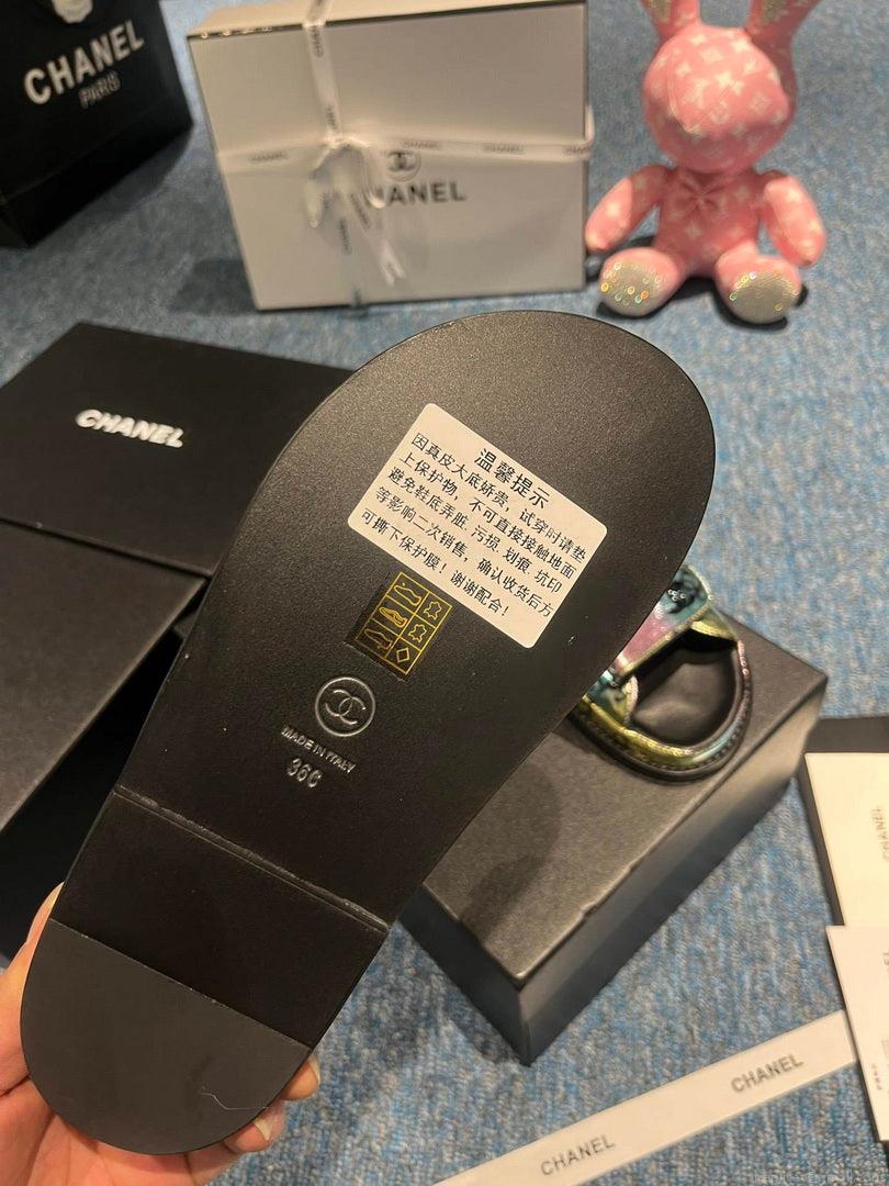 Chanel G40138 Women’s Sandals Shoes Lambskin C90259