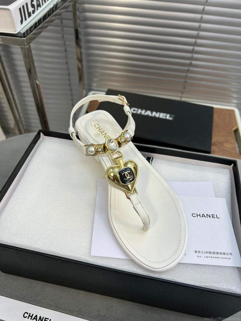 Chanel G39674 Women’s Sandals Shoes Lambskin C90262
