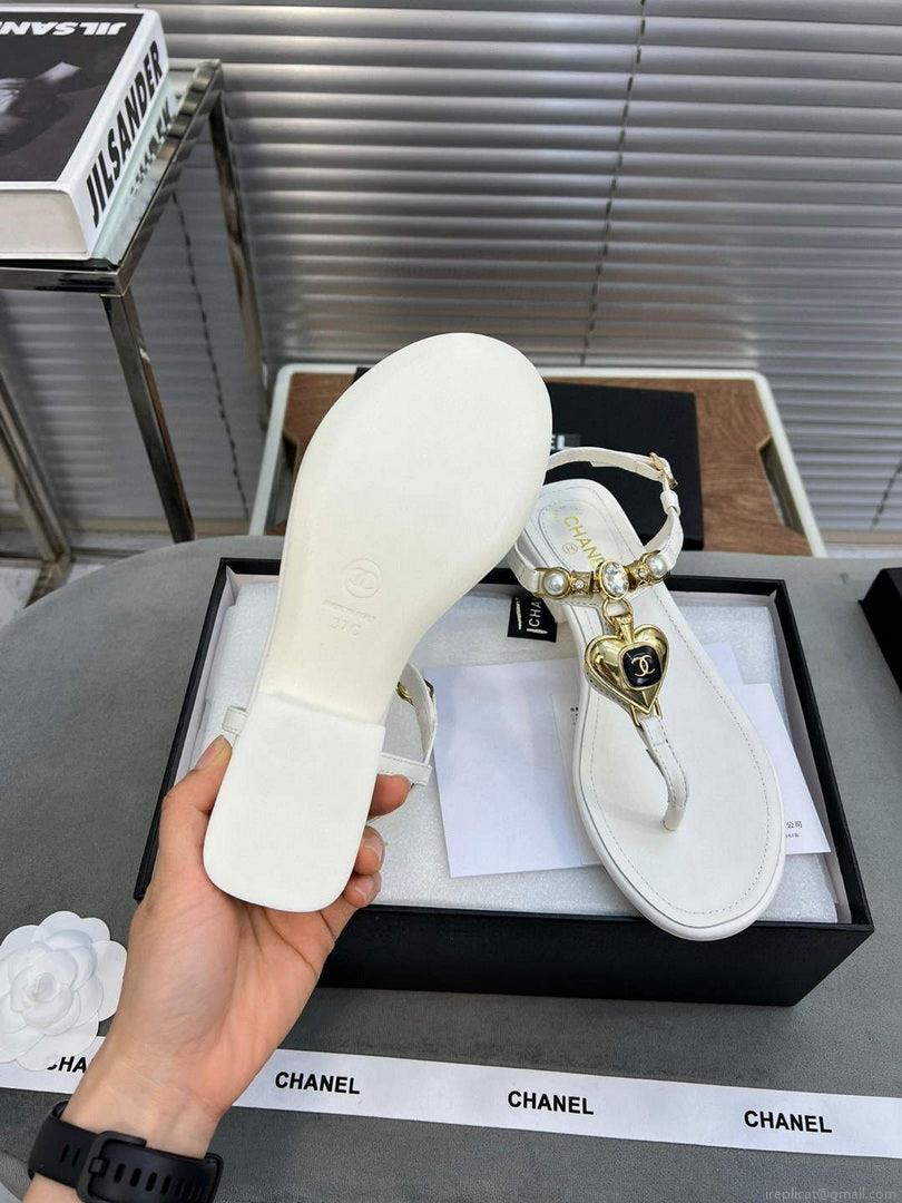 Chanel G39674 Women’s Sandals Shoes Lambskin C90262
