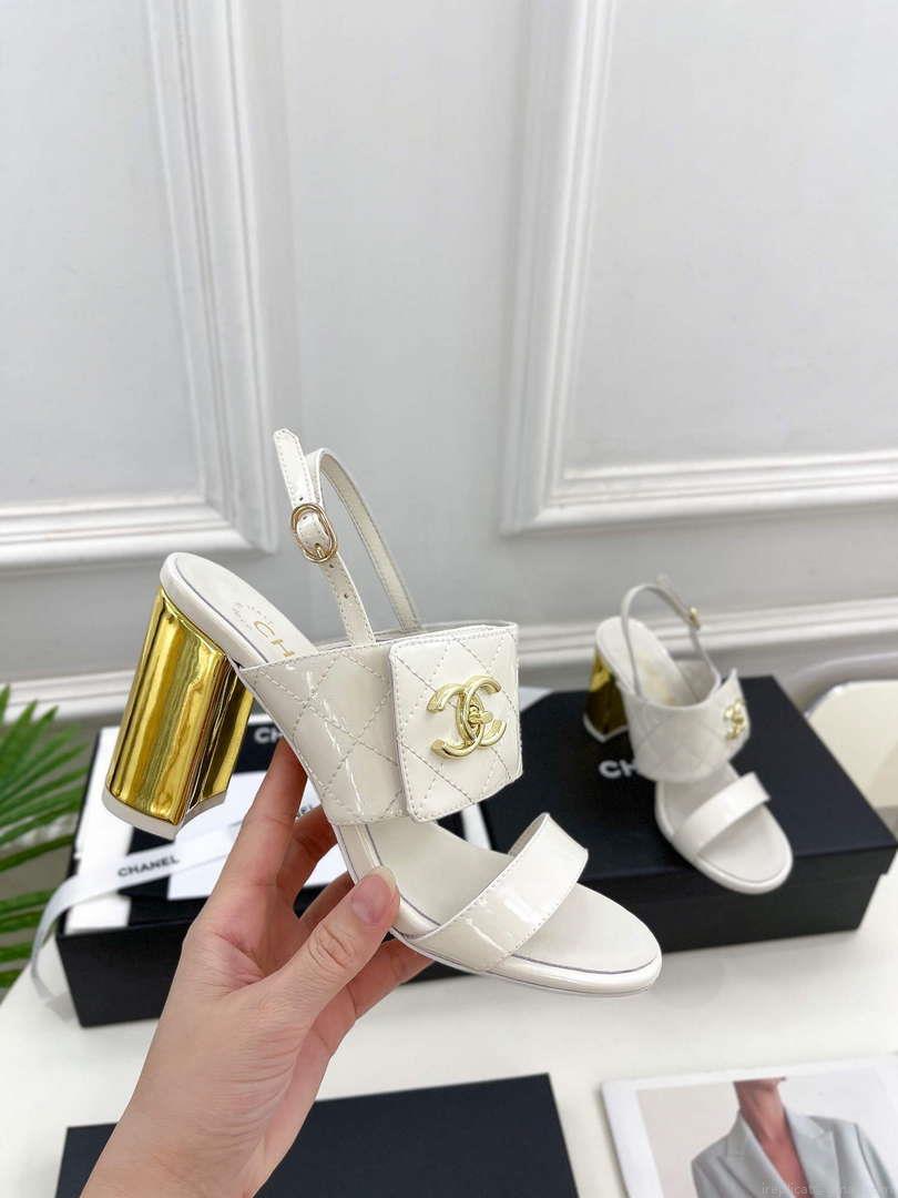 Chanel G39645 Women’s High Heel Sandals C91324