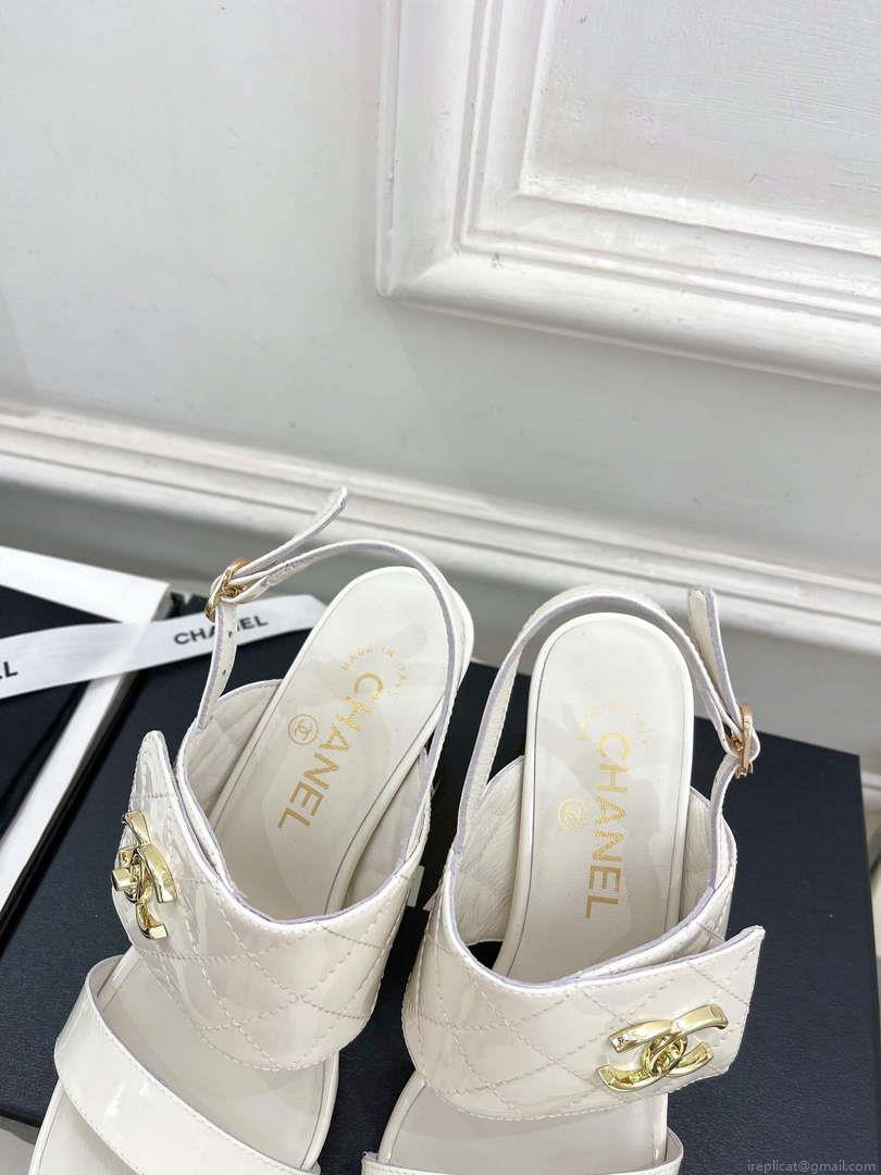 Chanel G39645 Women’s High Heel Sandals C91324