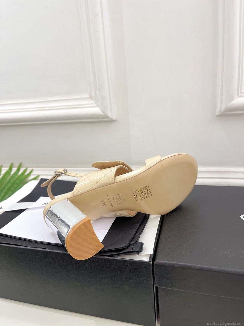 Chanel G39645 Women’s High Heel Sandals C91325