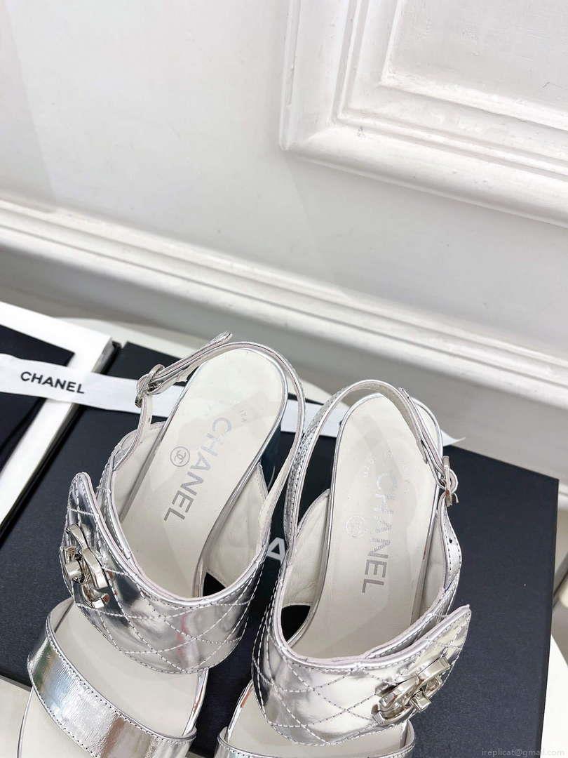 Chanel G39645 Women’s High Heel Sandals C91326