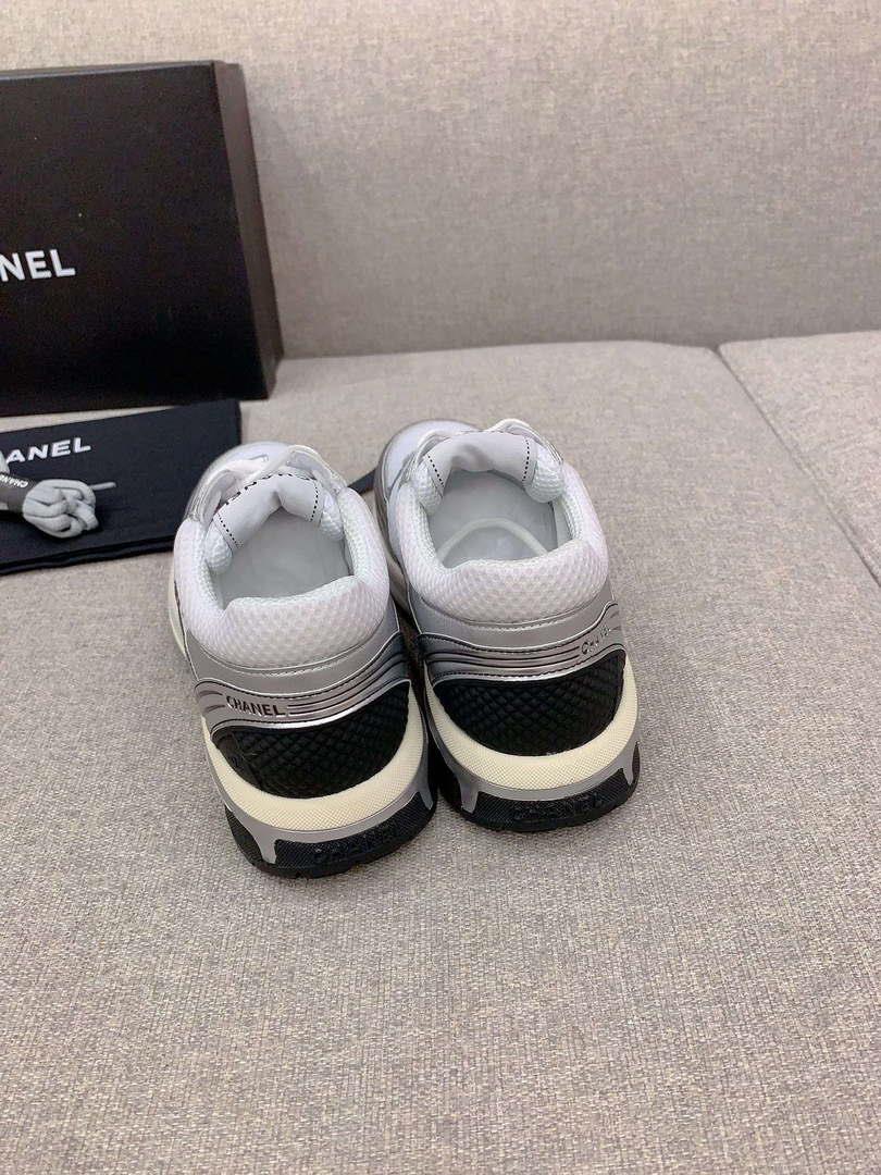 Chanel Women’s Sneaker G45077 Designer Trainers Fabric Laminated C90103