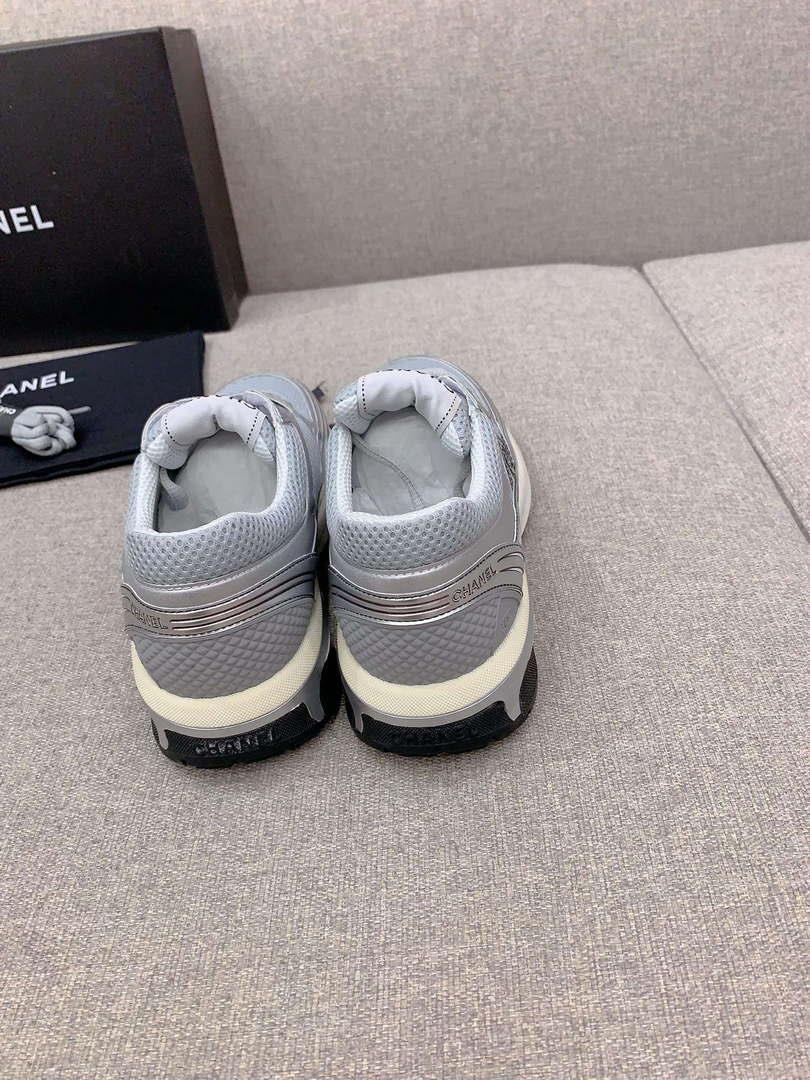 Chanel Women’s Sneaker G45077 Designer Trainers Fabric Laminated C90104