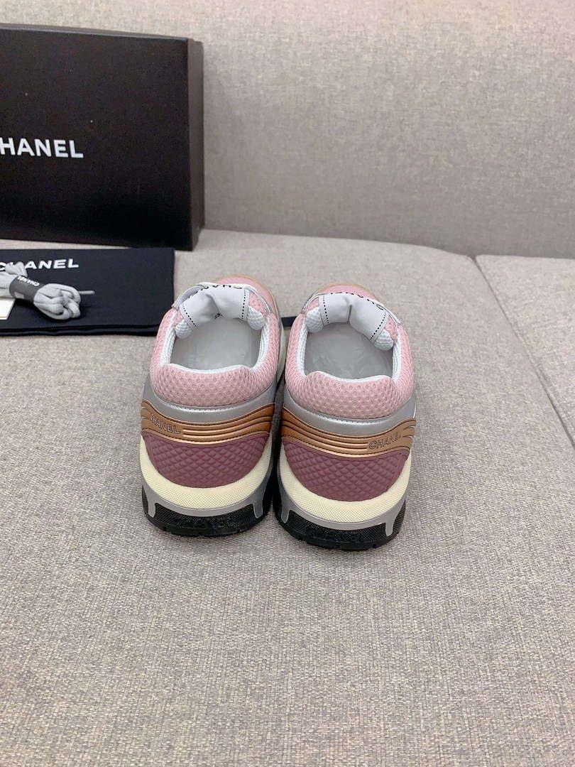 Chanel Women’s Sneaker G45077 Designer Trainers Fabric Laminated C90106