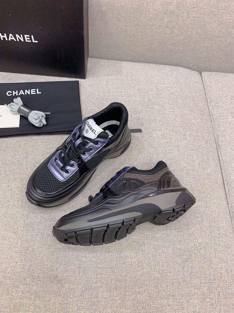 Chanel Women’s Sneaker G45077 Designer Trainers Calfskin C90110
