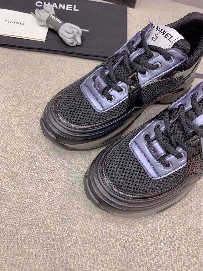 Chanel Women’s Sneaker G45077 Designer Trainers Calfskin C90110