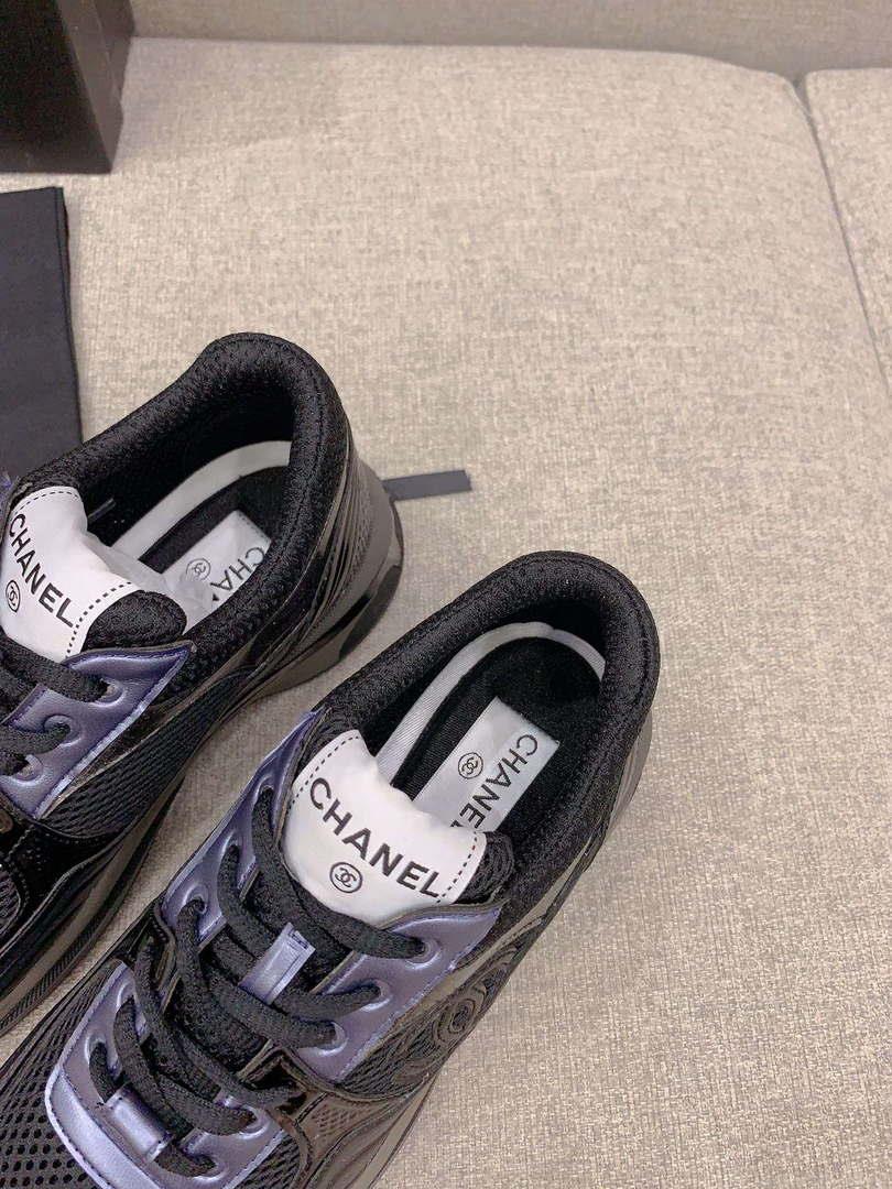 Chanel Women’s Sneaker G45077 Designer Trainers Calfskin C90110