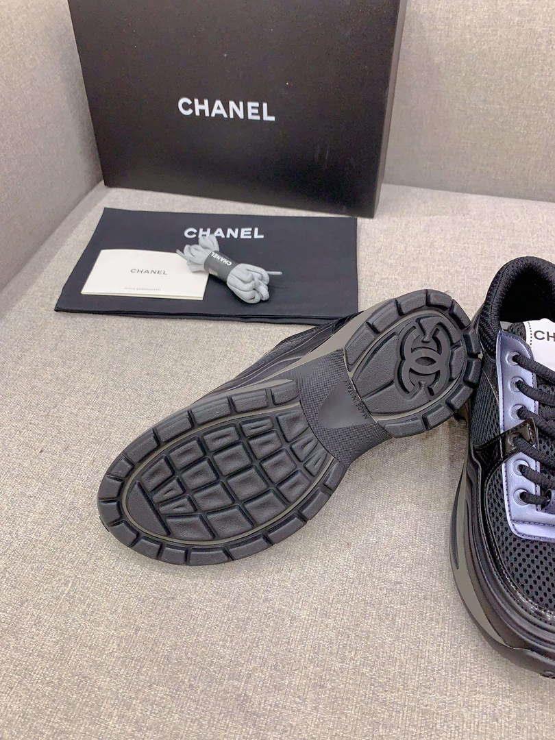 Chanel Women’s Sneaker G45077 Designer Trainers Calfskin C90110