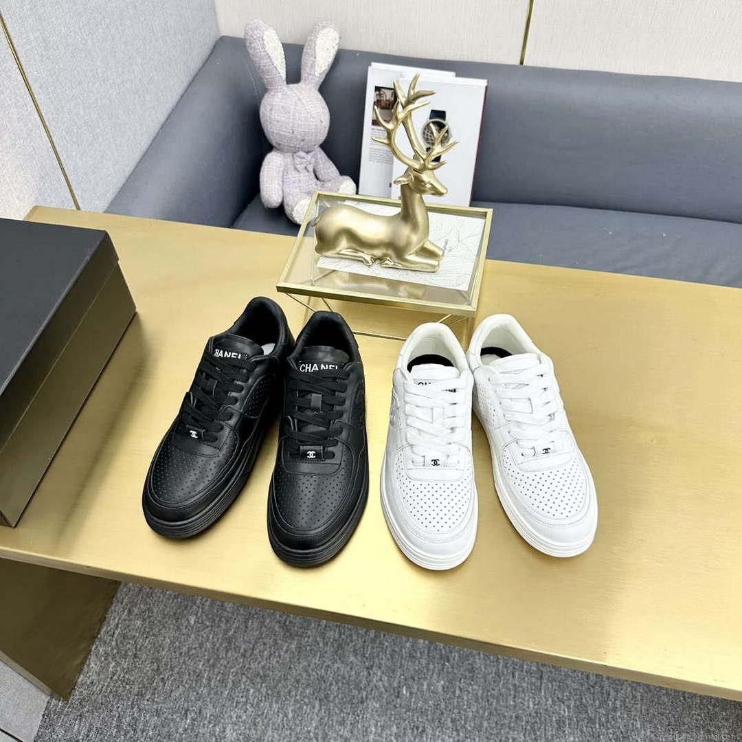 Chanel Women’s Sneaker G45080 Designer Trainers Calfskin C90112