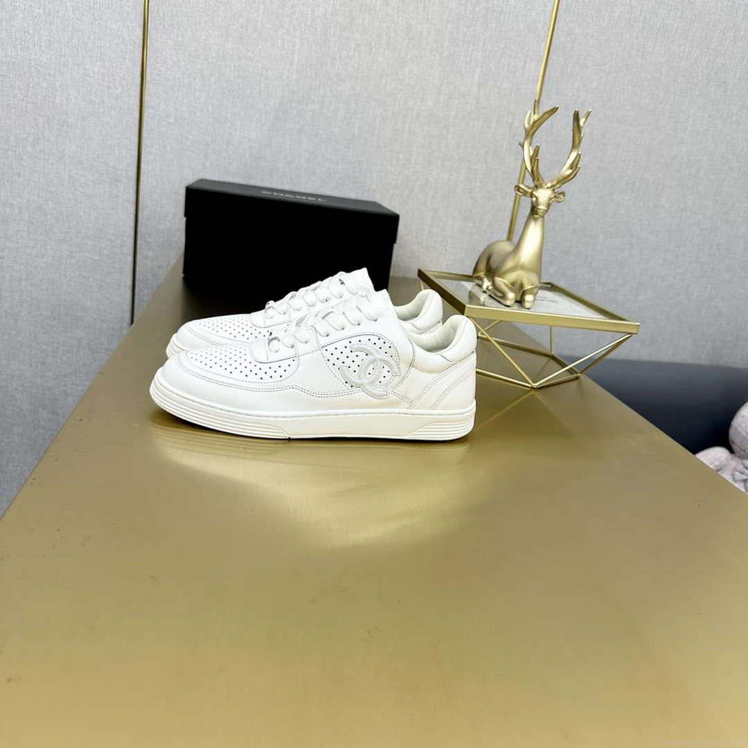 Chanel Women’s Sneaker G45080 Designer Trainers Calfskin C90112