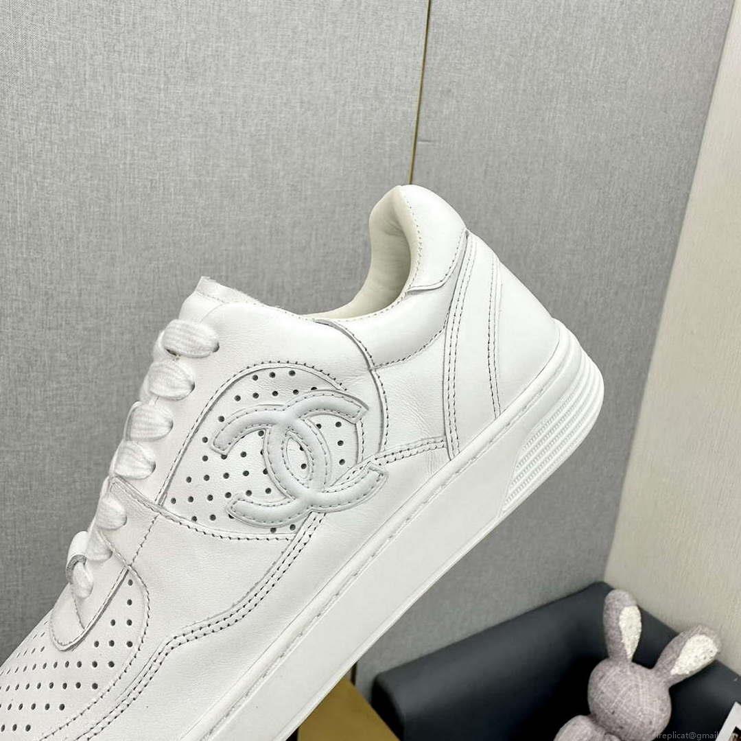 Chanel Women’s Sneaker G45080 Designer Trainers Calfskin C90112
