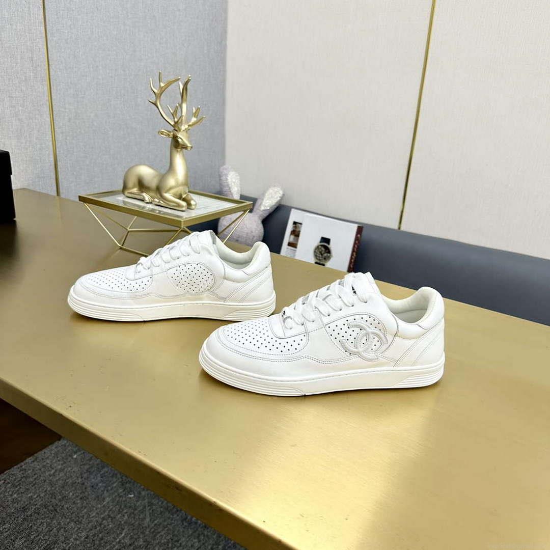 Chanel Women’s Sneaker G45080 Designer Trainers Calfskin C90112