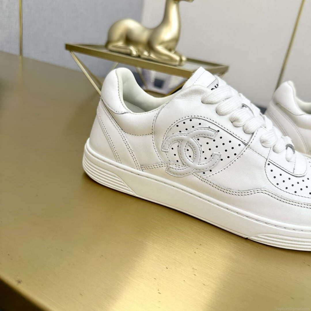 Chanel Women’s Sneaker G45080 Designer Trainers Calfskin C90112