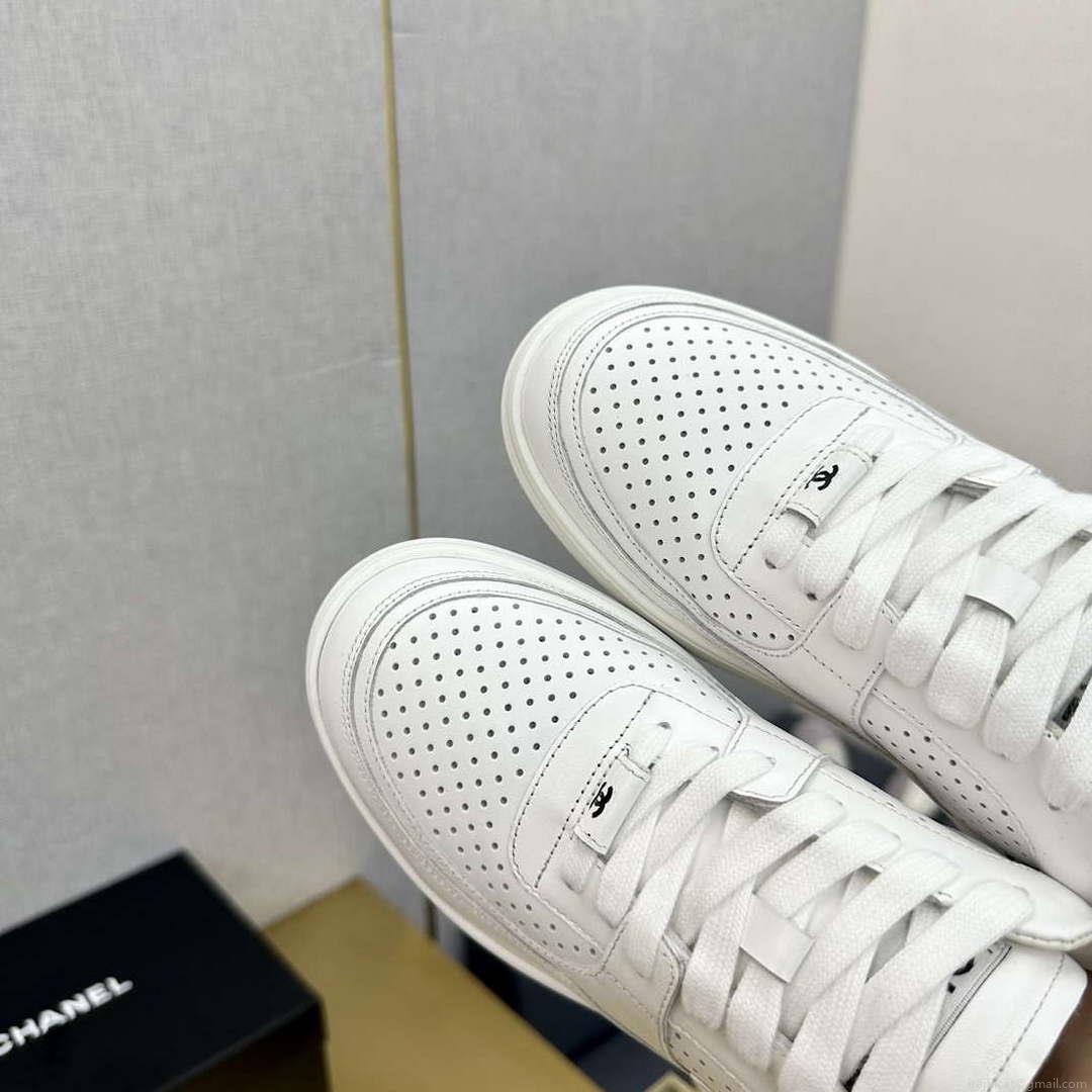 Chanel Women’s Sneaker G45080 Designer Trainers Calfskin C90112