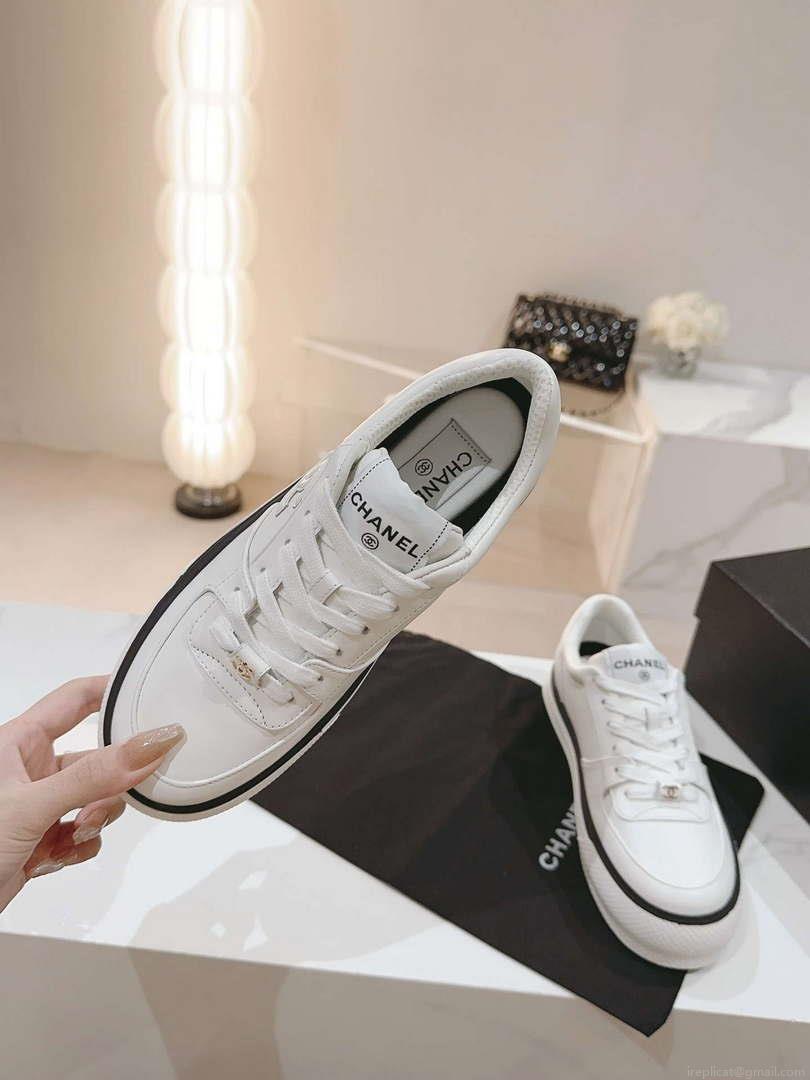 Chanel Women’s Sneaker G45086 Designer Trainers Calfskin C90119