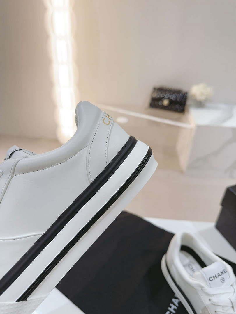 Chanel Women’s Sneaker G45086 Designer Trainers Calfskin C90119