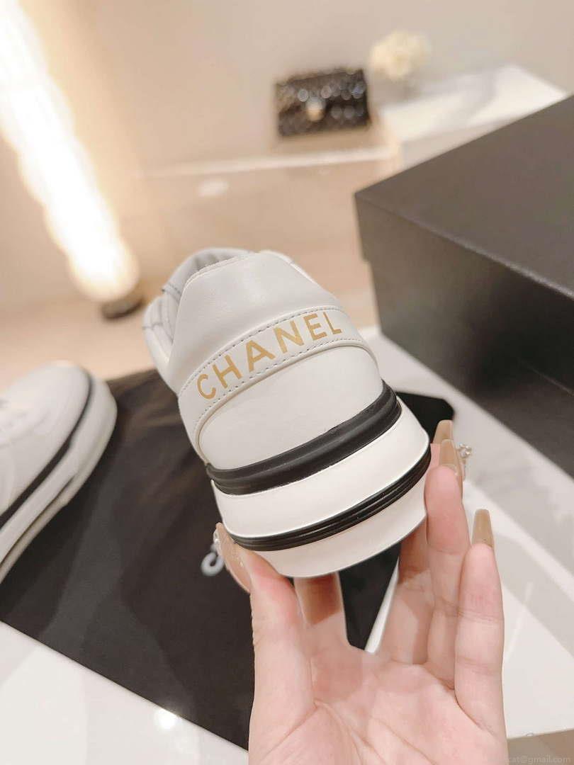 Chanel Women’s Sneaker G45086 Designer Trainers Calfskin C90119