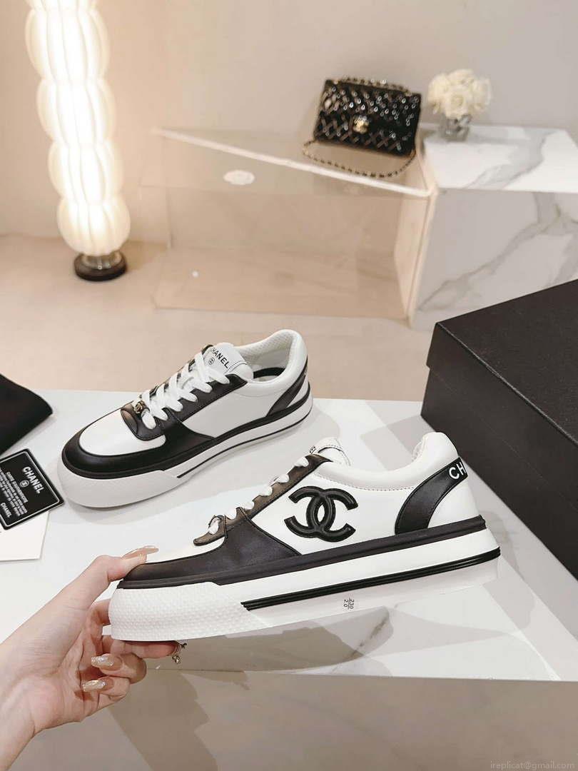Chanel Women’s Sneaker G45086 Designer Trainers Calfskin C90120
